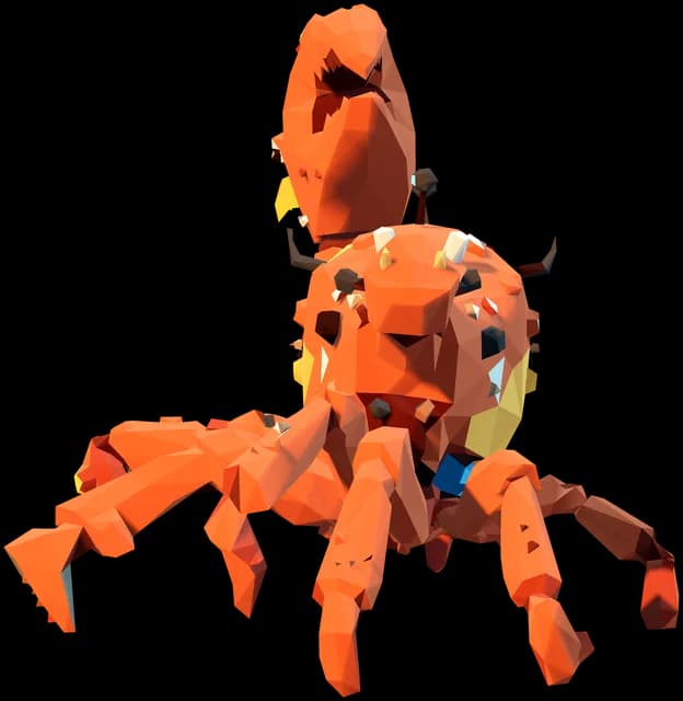 Kingclaw, gigantic king crab.