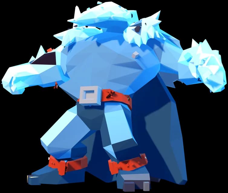 Rimefather, lord of the frozen ruins.