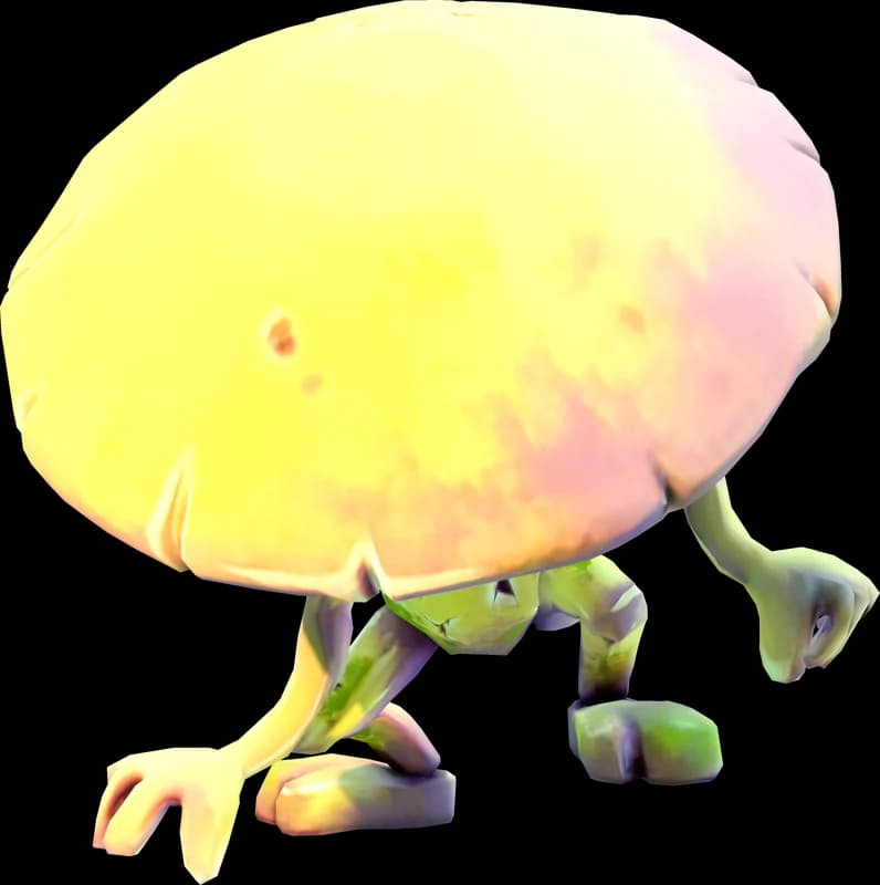 The Sporeling, a DOSE mutant, mid attack.